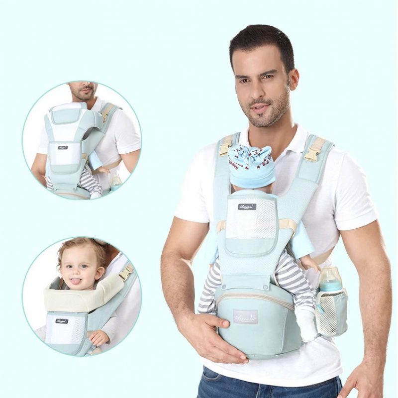 Babahordozó Ergonomikus Csípőülés Sling Babacsomagolás