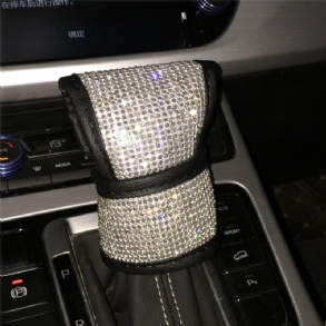 Autó Váltó Gomb Kézifék Biztonsági Öv Burkolat Bling Crystal Gear Belső Dekoráció