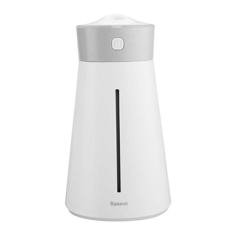 Baseus 380ml 12h Légpárásító Aroma Illóolaj Diffúzor Usb Ventilátor Lámpával Autós Otthoni Irodába