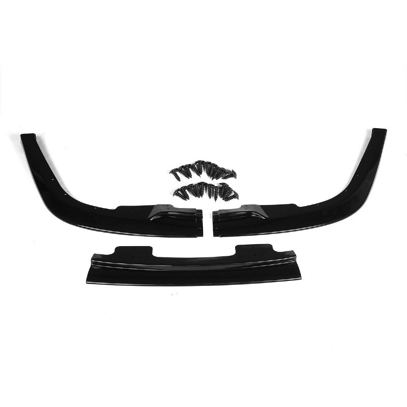 Subaru Impreza Wrx Sti S204 2006-2007 Fényes Fekete Első Lökhárító Ajakos Spoiler Elosztó Burkolat Kárpit Karosszéria Készlethez 3 Db