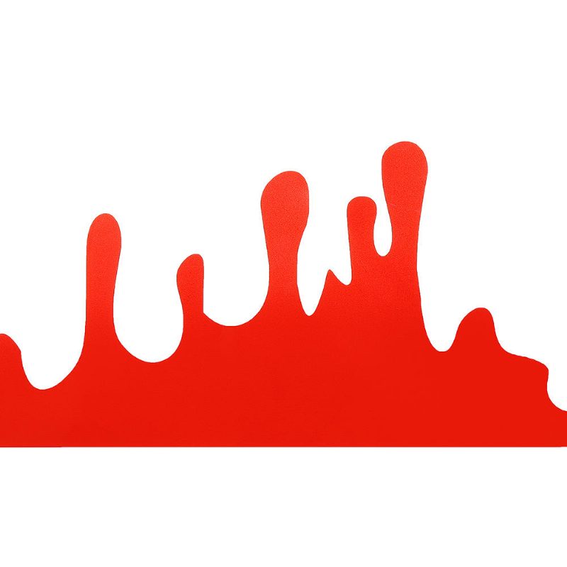 Vicces Vörös Vércsepp Matricák Vinil Matrica Autómotor Hátsó Lámpa Ablak Lökhárító Díszítésére