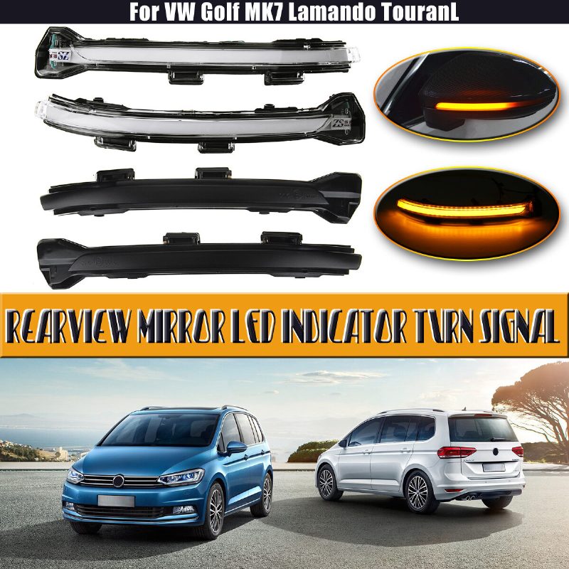 Visszapillantó Tükör Led-es Irányjelző Vw Golf Mk7 Lamando Touranl