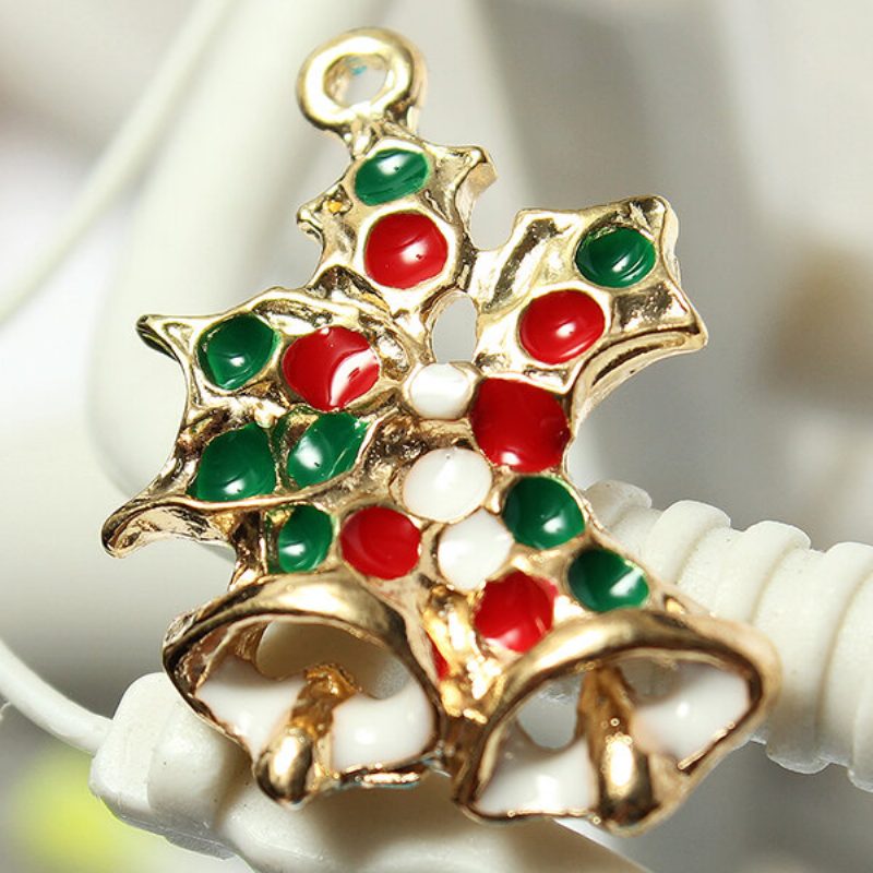 11 Vegyes Arany Karácsonyi Ajándékok Charms Tree Deer Hópehely Medál Dekoráció