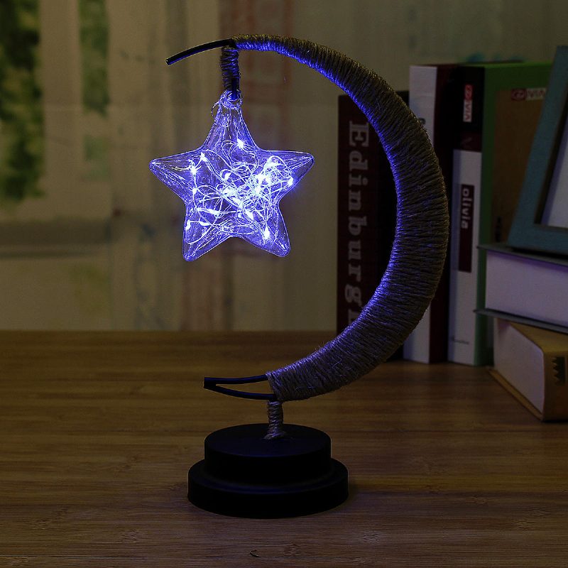 3d Battery Star Night Light Üveg Led Otthoni Parti Kívánság Lámpa Karácsonyra