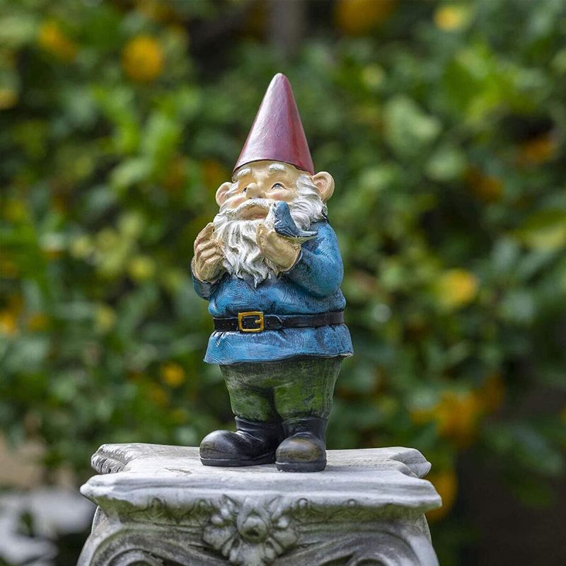 Gyanta Vicces Naughty Garden Gnome Gyep Beltéri Vagy Kültéri Dekorációhoz