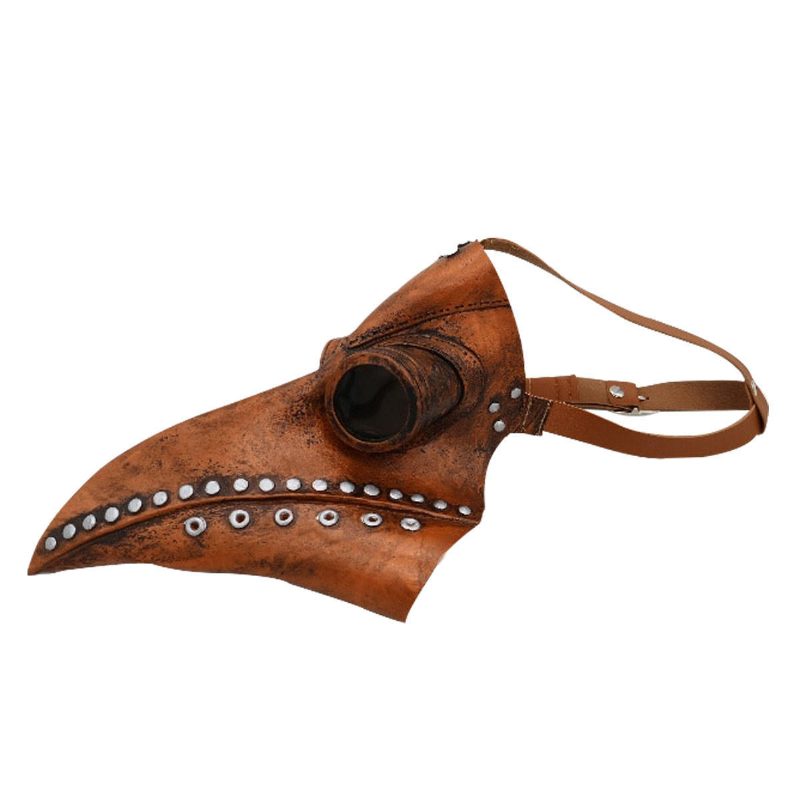 Halloween Cosplay Steampunk Plague Doctor Mask Madárcsőr Kellékek Retr Gótikus Maszkok