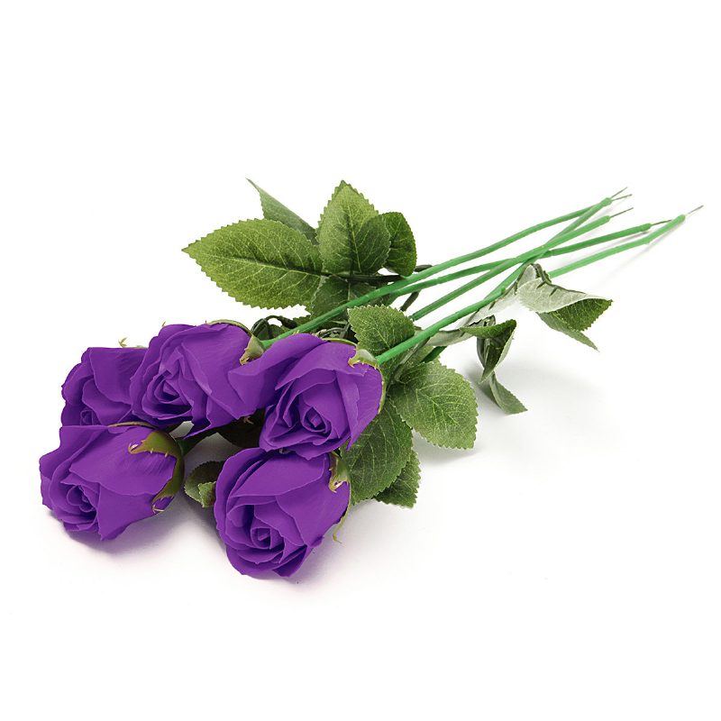 Szimulációs Mesterséges Rózsa Szappanvirág Esküvői Bulira Otthoni Dekoráció Valentin-napi Ajándék