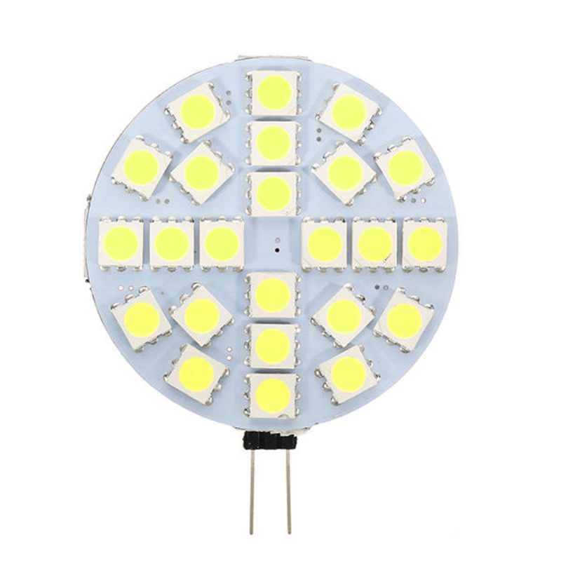 G4 3w Szabályozható Smd5050 24led Meleg Fehér Tiszta Izzó Dc12v