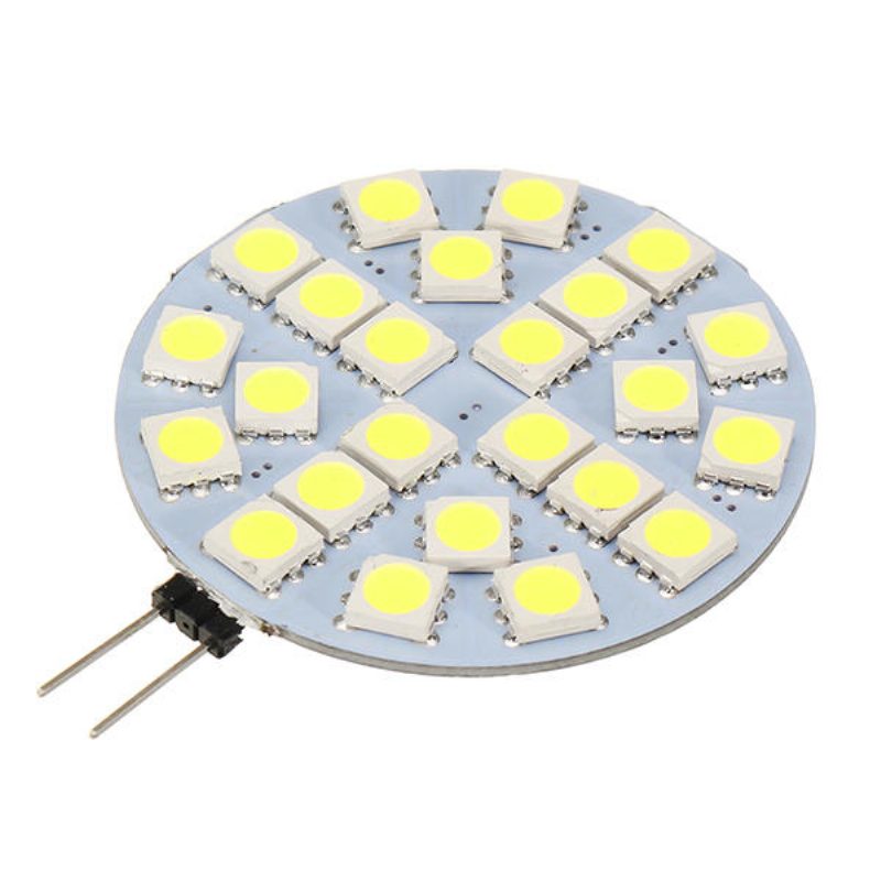 G4 3w Szabályozható Smd5050 24led Meleg Fehér Tiszta Izzó Dc12v