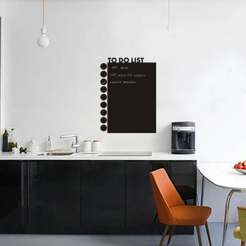 Teendők Chalkboard Matrica Tábla Dekor Matricák Kivehető Vinyl Rajzolt Dekorációs Falmatricák